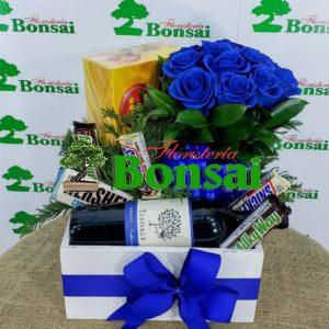 Caja Rosas Azules CiB12z